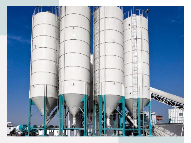 Строительство цементных силосов в Саранске