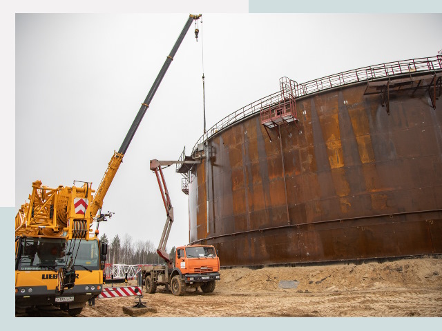 Монтаж резервуаров в Саранске от 632 руб. за м³