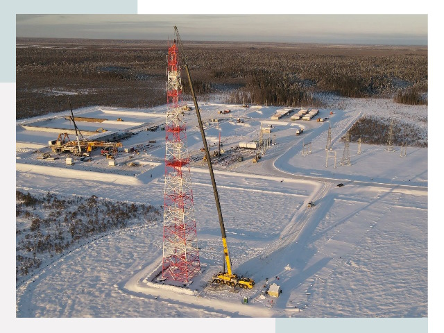 Мачты связи в Саранске