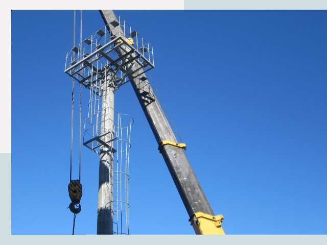 Монтаж осветительных мачт в Саранск от 632 руб.