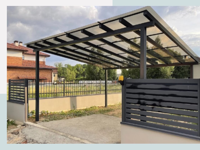 Металлические навесы в Саранск от 632 руб. за м²