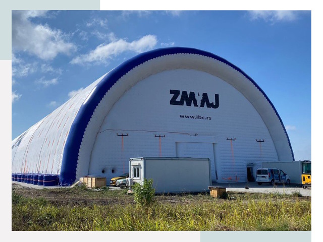 Брендирование ангаров в Саранске