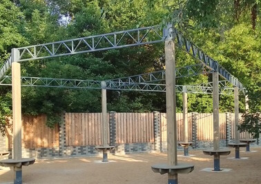 Терраса из металлоконструкций под ключ, проектирование, изготовление и монтаж от СтальСтрой-Срн